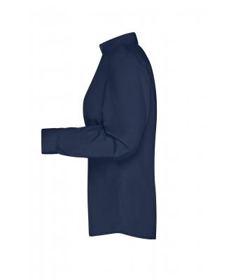 Ladies Ladies' Business Shirt Long-Sleeved Navy 8388