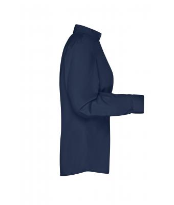 Ladies Ladies' Business Shirt Long-Sleeved Navy 8388