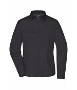Ladies Ladies' Business Shirt Long-Sleeved Black 8388