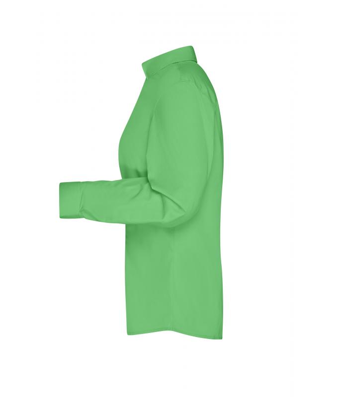 Ladies Ladies' Business Shirt Long-Sleeved Lime-green 8388