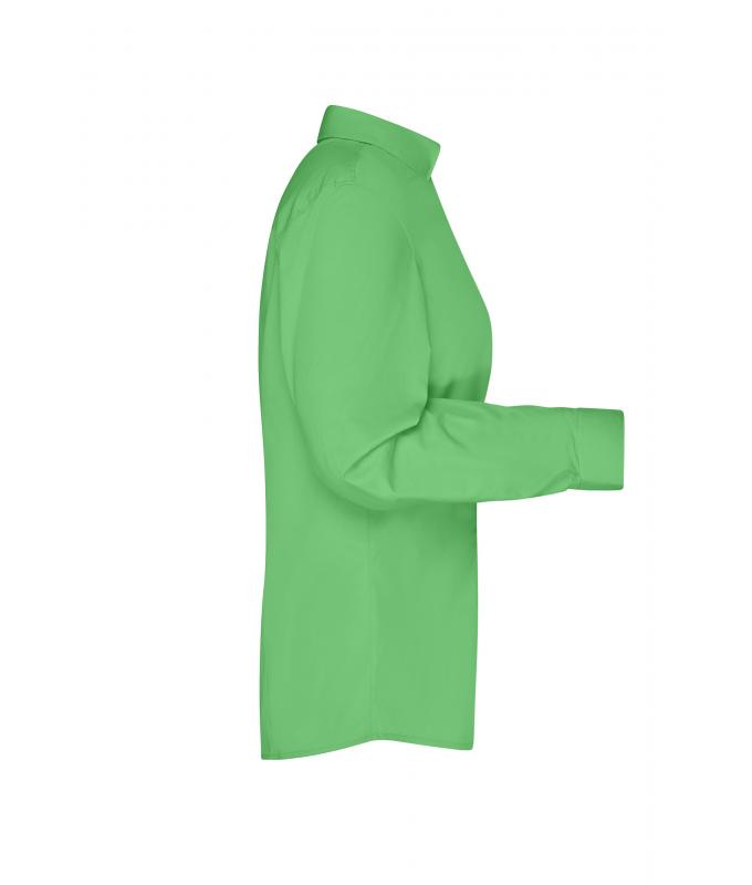 Ladies Ladies' Business Shirt Long-Sleeved Lime-green 8388
