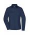 Ladies Ladies' Business Shirt Long-Sleeved Navy 8388