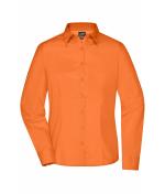 Ladies Ladies' Business Shirt Long-Sleeved Orange 8388