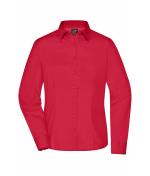 Ladies Ladies' Business Shirt Long-Sleeved Red 8388