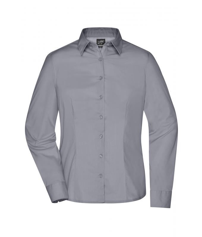 Ladies Ladies' Business Shirt Long-Sleeved Steel 8388