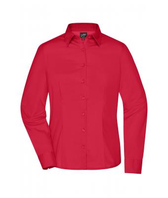 Ladies Ladies' Business Shirt Long-Sleeved Red 8388