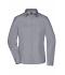 Damen Ladies' Business Shirt Long-Sleeved Steel 8388