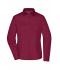 Damen Ladies' Business Shirt Long-Sleeved Wine 8388