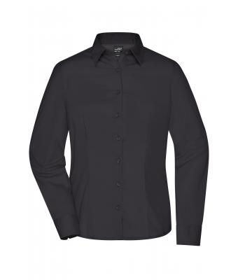 Ladies Ladies' Business Shirt Longsleeve Black 8388