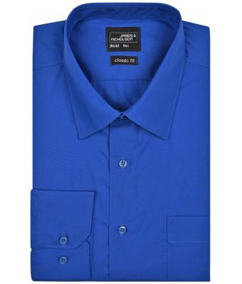 Herren Men's Business Shirt Long-Sleeved Royal 8389