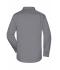 Herren Men's Business Shirt Long-Sleeved Steel 8389