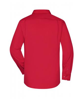 Men Men's Business Shirt Long-Sleeved Red 8389