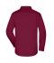 Men Men's Business Shirt Long-Sleeved Wine 8389