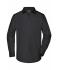 Heren Men's Business Shirt Longsleeve Zwart 8389