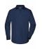 Heren Men's Business Shirt Longsleeve Navy 8389
