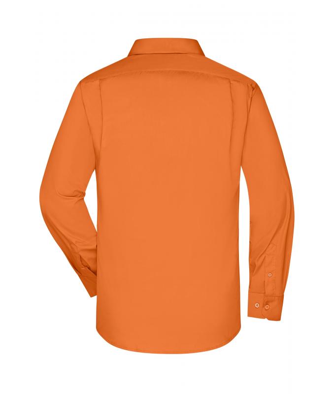 Heren Men's Business Shirt Longsleeve Oranje 8389