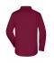 Heren Men's Business Shirt Longsleeve Wijnrood 8389