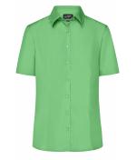 Femme Chemisier femme "Business" manches courtes Vert-citron 8390