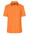 Ladies Ladies' Business Shirt Short-Sleeved Orange 8390