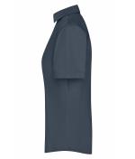 Damen Ladies' Business Shirt Short-Sleeved Carbon 8390