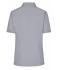 Damen Ladies' Business Shirt Short-Sleeved Steel 8390