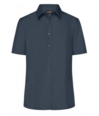 Dames Ladies' Business Shirt Short-Sleeved Carbon 8390