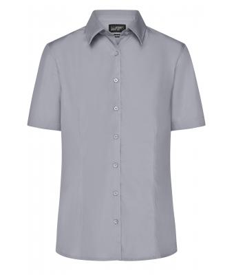 Dames Ladies' Business Shirt Short-Sleeved Staal 8390