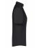 Damen Ladies' Business Shirt Short-Sleeved Black 8390