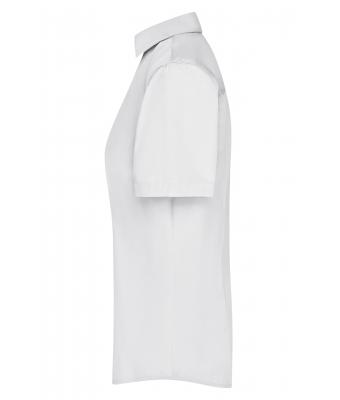 Ladies Ladies' Business Shirt Short-Sleeved White 8390