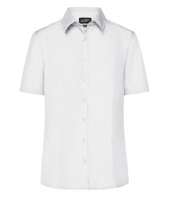 Dames Ladies' Business Shirt Short-Sleeved Wit 8390
