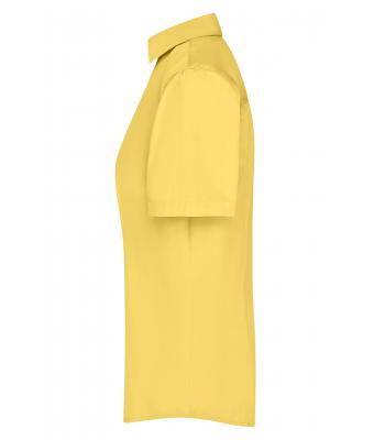 Ladies Ladies' Business Shirt Short-Sleeved Yellow 8390