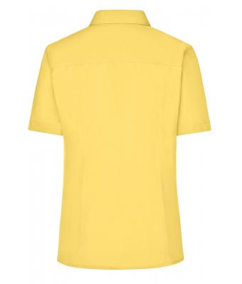 Ladies Ladies' Business Shirt Short-Sleeved Yellow 8390