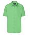 Homme Chemise homme "Business" manches courtes Vert-citron 8391