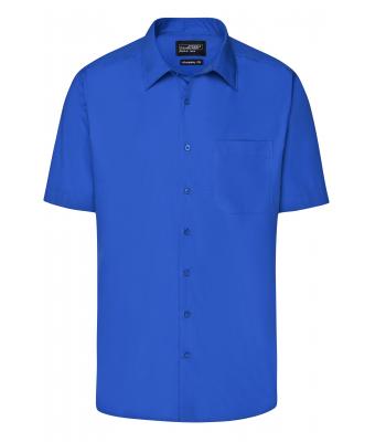 Herren Men's Business Shirt Short-Sleeved Royal 8391