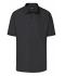 Men Men's Business Shirt Short-Sleeved Black 8391
