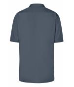 Heren Men's Business Shirt Short-Sleeved Carbon 8391