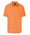 Heren Men's Business Shirt Short-Sleeved Oranje 8391
