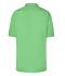 Herren Men's Business Shirt Short-Sleeved Lime-green 8391