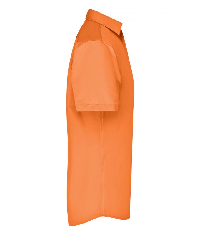Heren Men's Business Shirt Short-Sleeved Oranje 8391