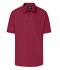 Heren Men's Business Shirt Short-Sleeved Wijnrood 8391