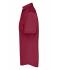 Men Men's Business Shirt Short-Sleeved Wine 8391
