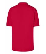Heren Men's Business Shirt Short-Sleeved Rood 8391
