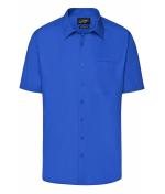 Heren Men's Business Shirt Short-Sleeved Royal 8391