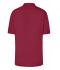 Heren Men's Business Shirt Short-Sleeved Wijnrood 8391