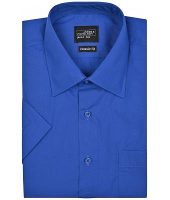 Men Men's Business Shirt Shortsleeve Royal 8391