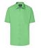 Men Men's Business Shirt Shortsleeve Lime-green 8391