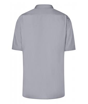 Men Men's Business Shirt Shortsleeve Steel 8391