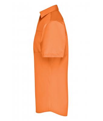 Men Men's Business Shirt Shortsleeve Orange 8391