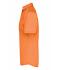Men Men's Business Shirt Shortsleeve Orange 8391