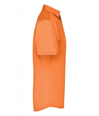 Men Men's Business Shirt Shortsleeve Orange 8391